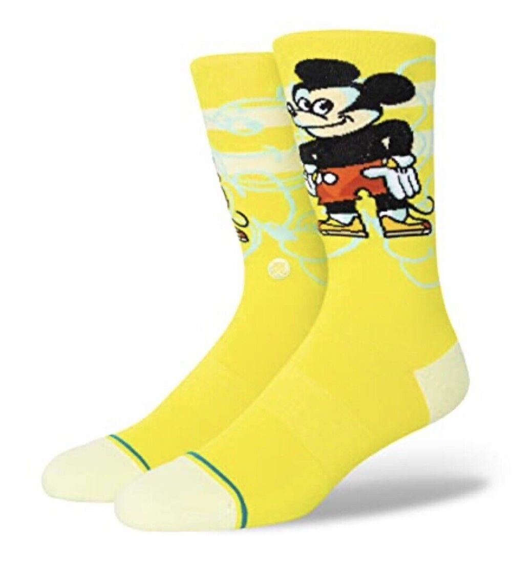 Stance x Disney Dillon Froelich Mickey Mouse Socks Large Men's 9-13